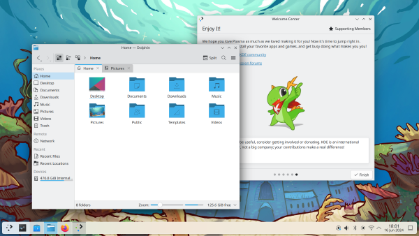 KDE Plasma 6.1 completely redesigned its Edit Mode