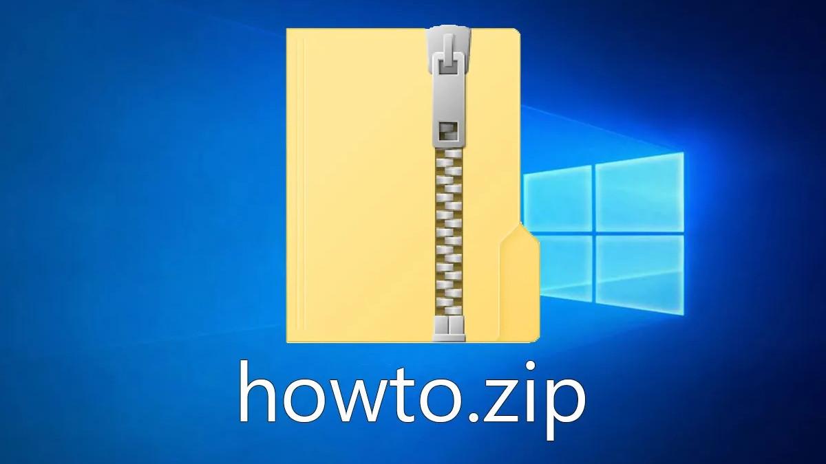 How to make ZIP Files in Windows
