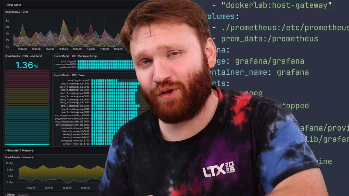 BEST Way to Monitor your Home Server! (Grafana, Prometheus, InfluxDB)