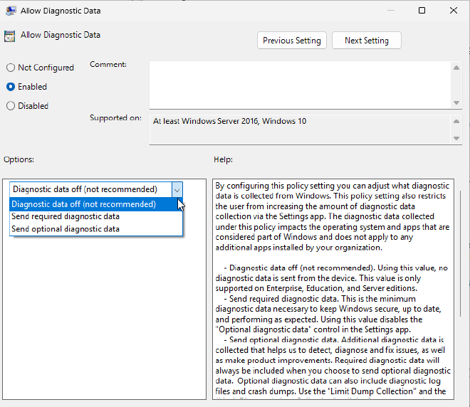 Local Group Policy